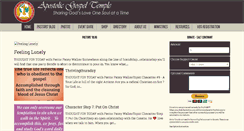 Desktop Screenshot of agtemple.org